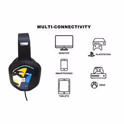 Lexibook Harry Potter HPG10HP headphones/headset Wired Head-band Gaming Black - Additional view 5