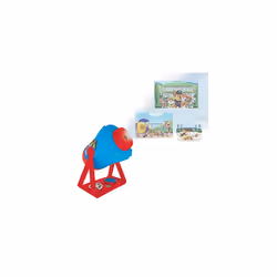 LTC100PA abenteuer Paw Patrol Brought to Light-Story Projector with Sounds, Timer and Booklet, Blue/red
