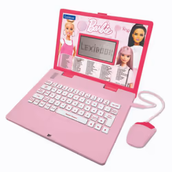 Lexibook Barbie Bilingual Educational Laptop with 124 Activites