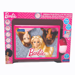 Lexibook Barbie Bilingual Educational Laptop with 124 Activites