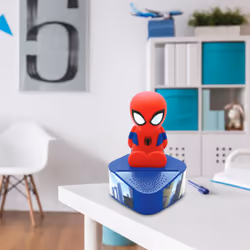 Lexibook Bluetooth Speaker with Spider-Man Luminous Figurine