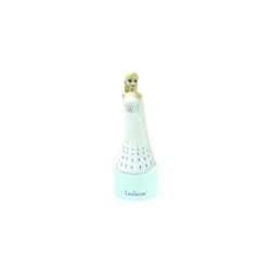 NS01FZ Frozen Nightlight and Speaker for Children's Room, Colour Change, Soft Light, Battery Operated, Blue/Red