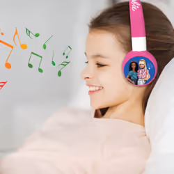 Lexibook HPBT010BB Barbie Bluetooth & Wired Foldable Headphones - Additional view 5