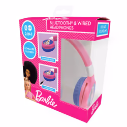 Lexibook HPBT010BB Barbie Bluetooth & Wired Foldable Headphones - Additional view 6