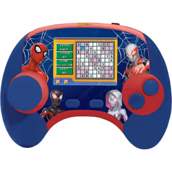 Lexibook Spider-Man Educational Handheld Bilingual Console - Blue/Red