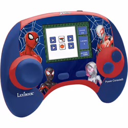 Lexibook Spider-Man Educational Handheld Bilingual Console - Blue/Red