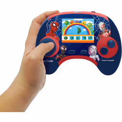 Lexibook Spider-Man Educational Handheld Bilingual Console - Blue/Red