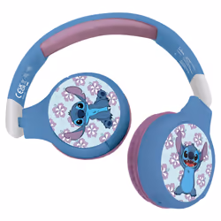 Lexibook HPBT010D headphones/headset Wired & Wireless Head-band Calls/Music USB Type-C Bluetooth Blue, Light Blue, Pink - Additional view 5
