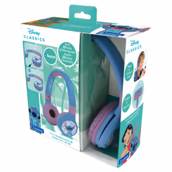 Lexibook HPBT010D headphones/headset Wired & Wireless Head-band Calls/Music USB Type-C Bluetooth Blue, Light Blue, Pink - Additional view 6