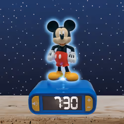 Lexibook 3D Mickey Mouse Alarm Clock For Kids - Additional view 4