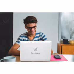 Lexibook LT10EN LAPTAB 10, Laptop with touch screen, Designed for The whole family, Educational and Fun content, Powered by Android, Parental control