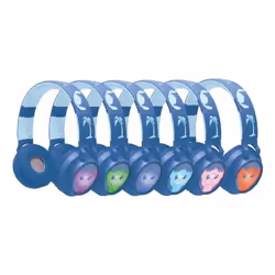 Lexibook HPBT015D headphones/headset Wired & Wireless Head-band Calls/Music USB Type-C Bluetooth Blue, Light Blue, Pink - Additional view 2