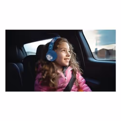 Lexibook HPBT015D headphones/headset Wired & Wireless Head-band Calls/Music USB Type-C Bluetooth Blue, Light Blue, Pink - Additional view 5