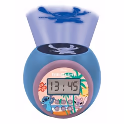 Lexibook Crosslander RL977D, Digital alarm clock, Disney Stitch, Sphere, Multicolour, Indoor, Child