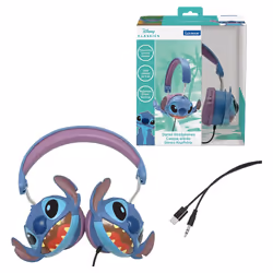 Lexibook Disney Stitch HP015D headphones/headset Wired Head-band Music Multicolour - Additional view 4