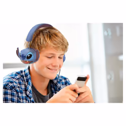 Lexibook Disney Stitch HP015D headphones/headset Wired Head-band Music Multicolour - Additional view 6