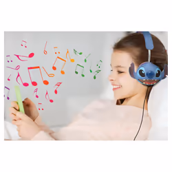 Lexibook Disney Stitch HP015D headphones/headset Wired Head-band Music Multicolour - Additional view 7
