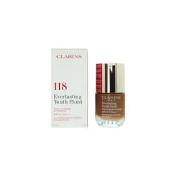 Clarins Everlasting Youth Fluid Foundation 30ml - 118 Sienna