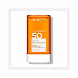 Clarins Invisible Sun Care Stick 50, Sunscreen stick, Face, Stick, Universal skin, Any gender, Adults