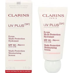Clarins UV Plus Anti-Pollution Day Screen Multi-Protection Rose 30ml