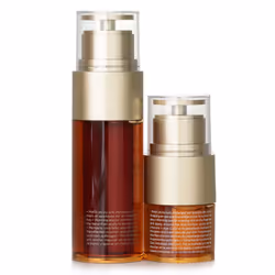 Clarins Double Serum Face & Eye Set: Double Serum 50ml/1.6oz + Double Serum Eye 20ml/.06oz 475364 2pcs