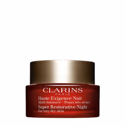 Clarins Super Restorative Very Dry Skin Night Cream 50 ml, Night cream, Women, Very dry skin, Face, Anti-dark spot, Hydrating ...