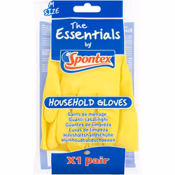 Spontex Essentials Household Gloves Medium (12 Pairs)