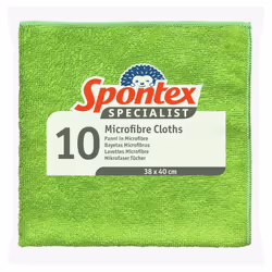 Specialist Microfibre Cleaning Cloths (Pack of 10)