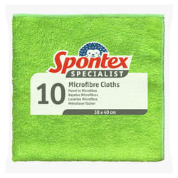 Specialist Microfibre Cleaning Cloths (Pack of 10)