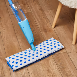 Quick Spray Duo Flat Spray Mop Head Refill | Microfibre Mop Head Pad | Cleans Laminate, Wood & Tile Flooring | No-Touch Reversible Mop Head