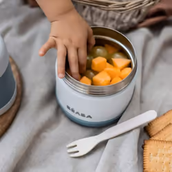 BÃABA - Thermal Meal Preservation Container - For Baby and Children - 100% Airtight - Stainless Steel - Keeps food Hot or Cold for more than 5 hours - Additional view 3
