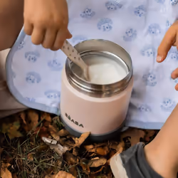 BÃABA - Thermal Meal Preservation Container - For Baby and Children - 100% Airtight - Stainless Steel - Keeps food Hot or Cold for more than 5 hours - Additional view 6