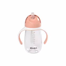 BEABA Straw cup 300 ml - old pink