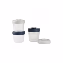 BEABA, 1st age set 4 clip portions - (4x150ml)