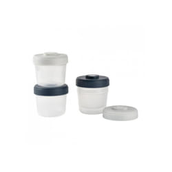 BEABA, 1st age set 4 clip portions - (4x150ml)