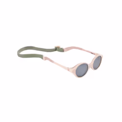 BEABA, Sunglasses for Babies 9-24 Months, 100% UV Protection - CAT 3, Side Protection, Optimal Comfort, Adjustable Temples 360, Pink