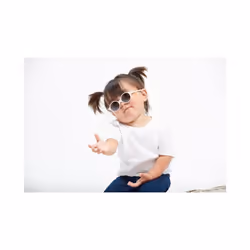 BEABA, Sunglasses for Babies 9-24 Months, 100% UV Protection - CAT 3, Side Protection, Optimal Comfort, Adjustable Temples 360, Pink