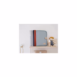 BÃABA, Health Book Cover, Geneva, 2 Inside Pockets, Press Stud, Waterproof Fabric, sage Green - Additional view 4