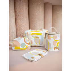 BEABA, Health Book Cover, Geneva, 2 Inside Pockets, Snap Fastener, Waterproof Fabric, Artline Limited Collection