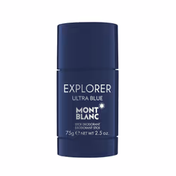 Montblanc Explorer Ultra Blue deodorant stick 75g, Men, Perfumed deodorant, Stick deodorant, Stick, 75 g, Universal skin