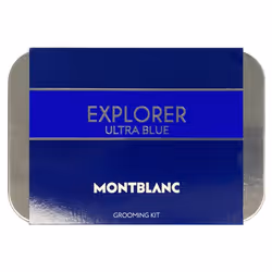 Montblanc Men's Explorer Ultra Blue Grooming Kit Gift Set