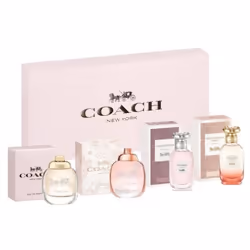 Coach For Her Mini Set 4.5ml EDP + 4.5ml EDT + Floral Blush 4.5ml EDP + Floral 4.5ml