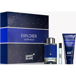 Montblanc Explorer Ultra Blue Gift Set 100ml EDP Spray + 7.5ml EDP + Deodorant