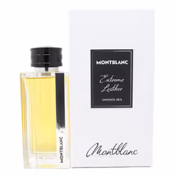 Montblanc Extreme Leather Smoked Iris Eau De Parfum Spray For Men 4.1oz / 125ml