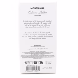 Montblanc Extreme Leather Smoked Iris Eau De Parfum Spray For Men 4.1oz / 125ml