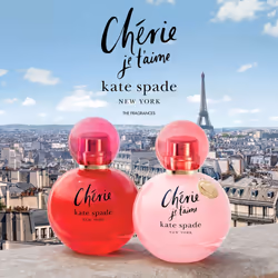 Kate Spade new york Cherie Je taime Eau de Parfum - Long Lasting Fragrance with notes of Passion Fruit  Mimosa & Tonka - White Floral & Fruity - 2.0 f