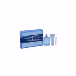 Jimmy Choo Man Aqua Eau De Toilette Spray 100ml Set 3 Pieces