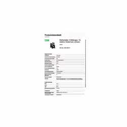 Harmony XB4 Complete pushbutton with chromium plated metal bezel Control and Signalling Spring return operator Screw clamp terminal connections 1 NO - Additional view 7