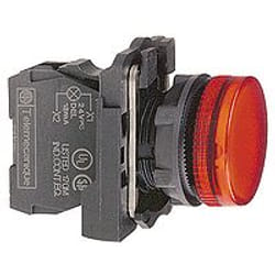 Schneider Electric XB5AVM4 alarm light indicator 230-240 V Red