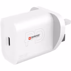 SKROSS - Power Charger UK -  Quick Charge 30W - 1 Device Charger USB C